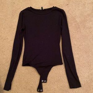 Long sleeve body suite
